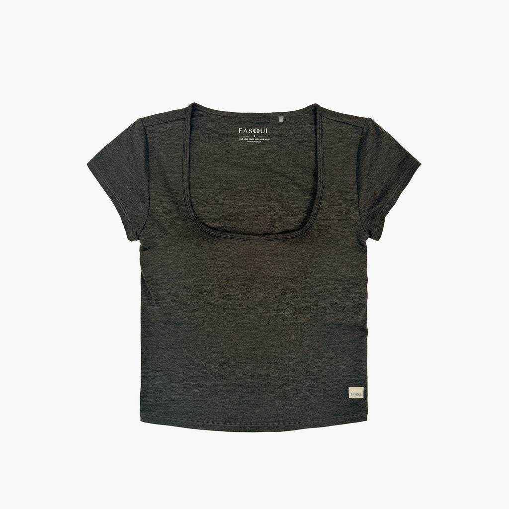 Womens Moss S/S Bra Top