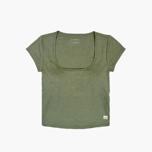 Womens Moss S/S Bra Top