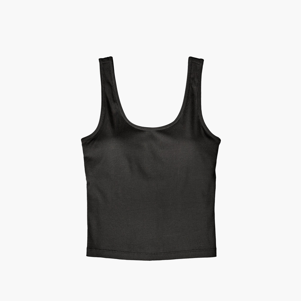 Womens Rib Cami Bra Top