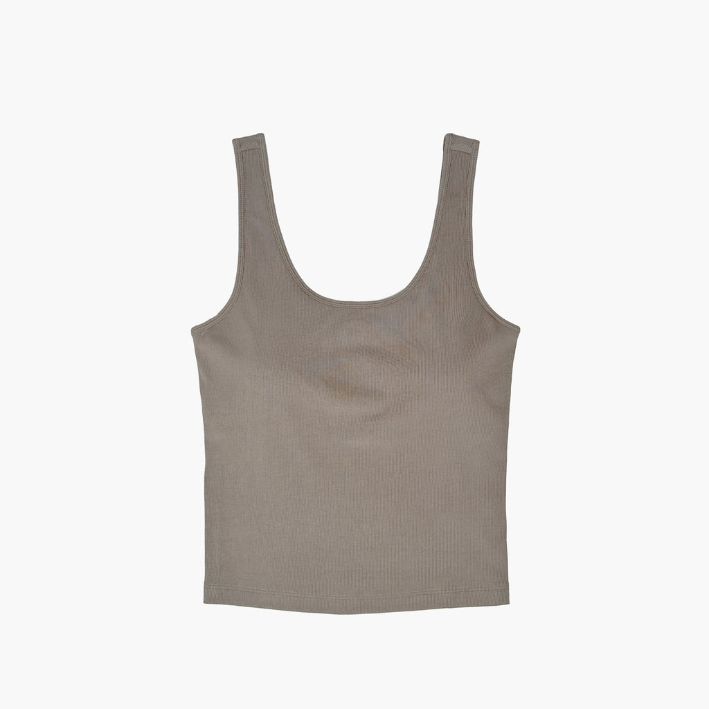 Womens Rib Cami Bra Top