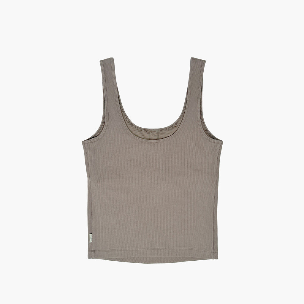 Womens Rib Cami Bra Top