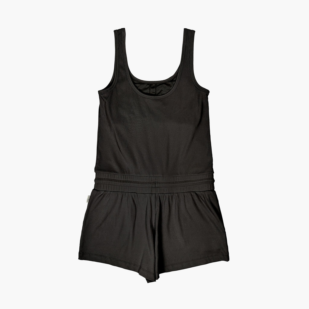 Womens Rib Romper