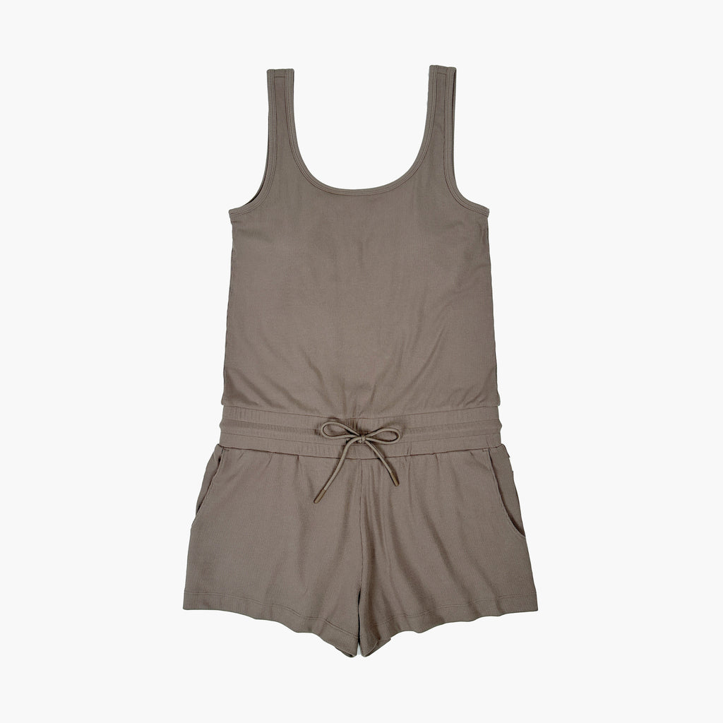 Womens Rib Romper