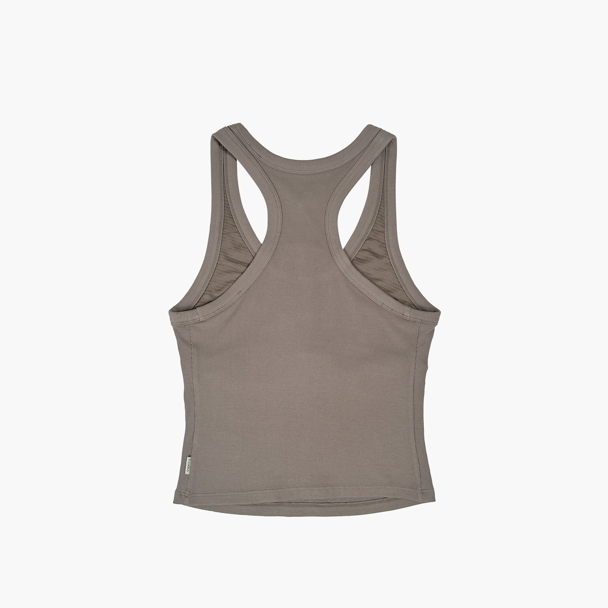 Womens Rib Tank Bra Top